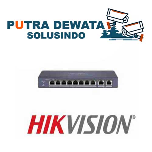 HIKVISION Switch POE DS-3E0310P-E/M UNMANAGED 8port POE + 2port uplink